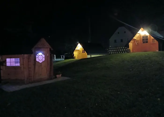 Bei Zittau Ferienwohnung Frieda Mit Camping Und Biker Huetten Am Zittauer Gebirge