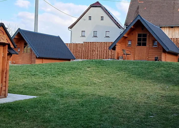Bei Zittau Ferienwohnung Frieda Mit Camping Und Biker Huetten Am Zittauer Gebirge